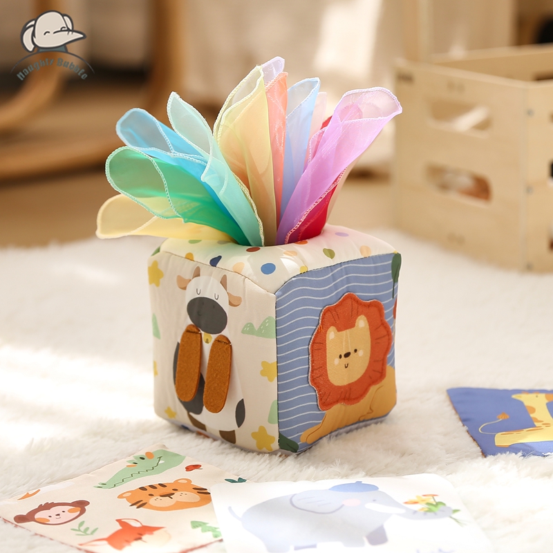 Kids Education Music - Montessori Toys Magic Cotton Animal Tissue