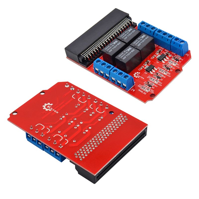 Kids Education Channel - SCLS Microbit 4 Channel Relay Module