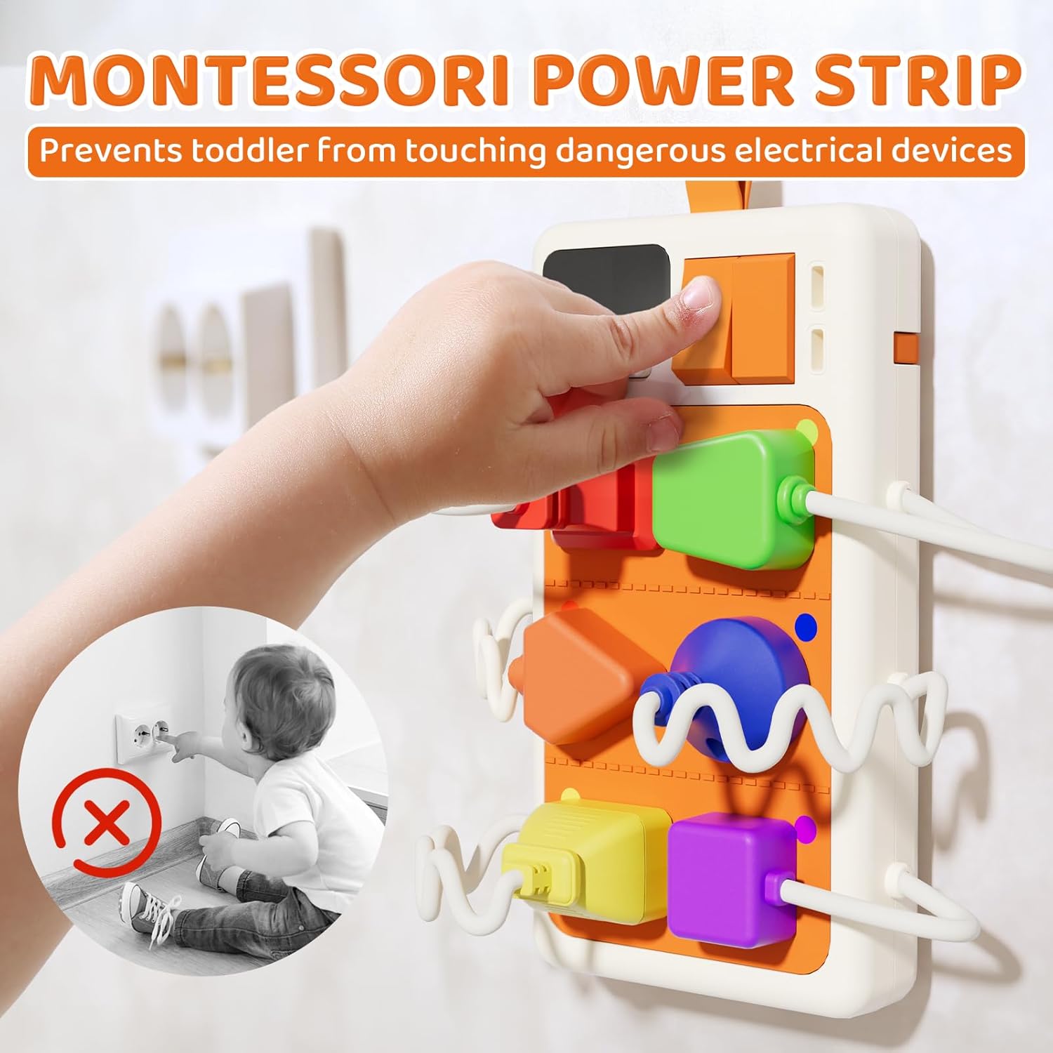 Human Body Puzzle - Montessori Sensory Toys Plug Outlet Busy