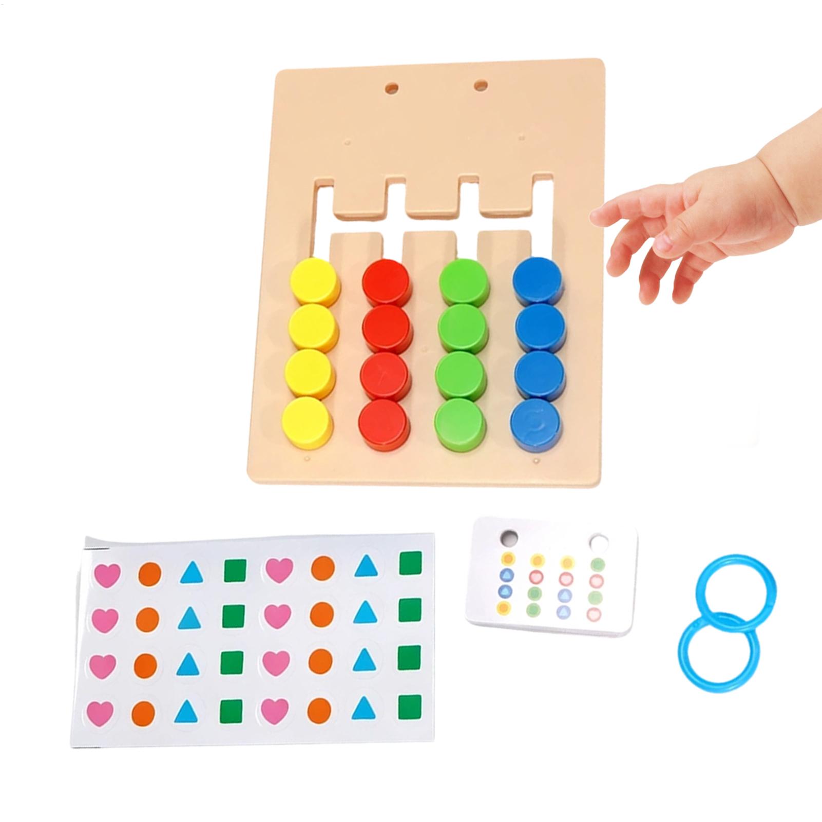 Kids Educational Game 2 - Spelling Games 2-in-1 Wooden Educational Interactive
