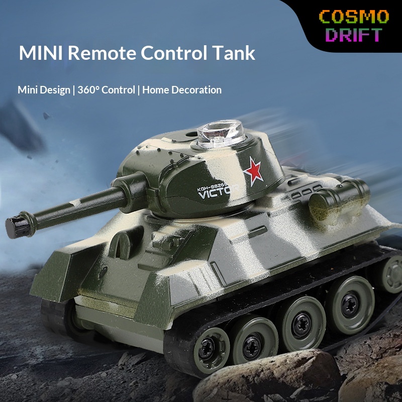 Kids Education Channel - Mini Remote Control Tank 4 Channel
