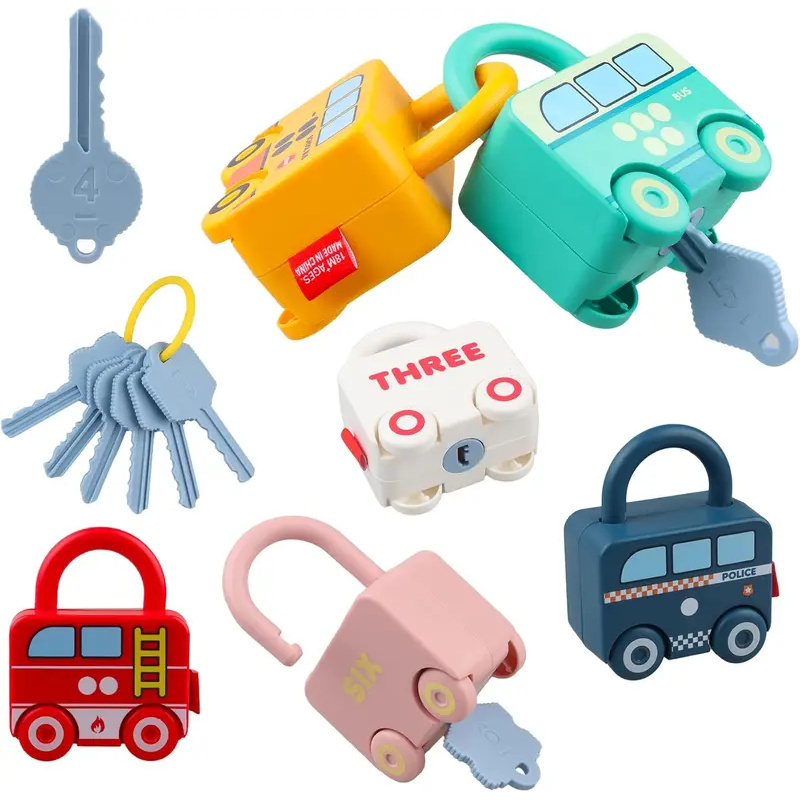 Human Body Puzzle - Educational Car Shaped Puzzle Matching Lock