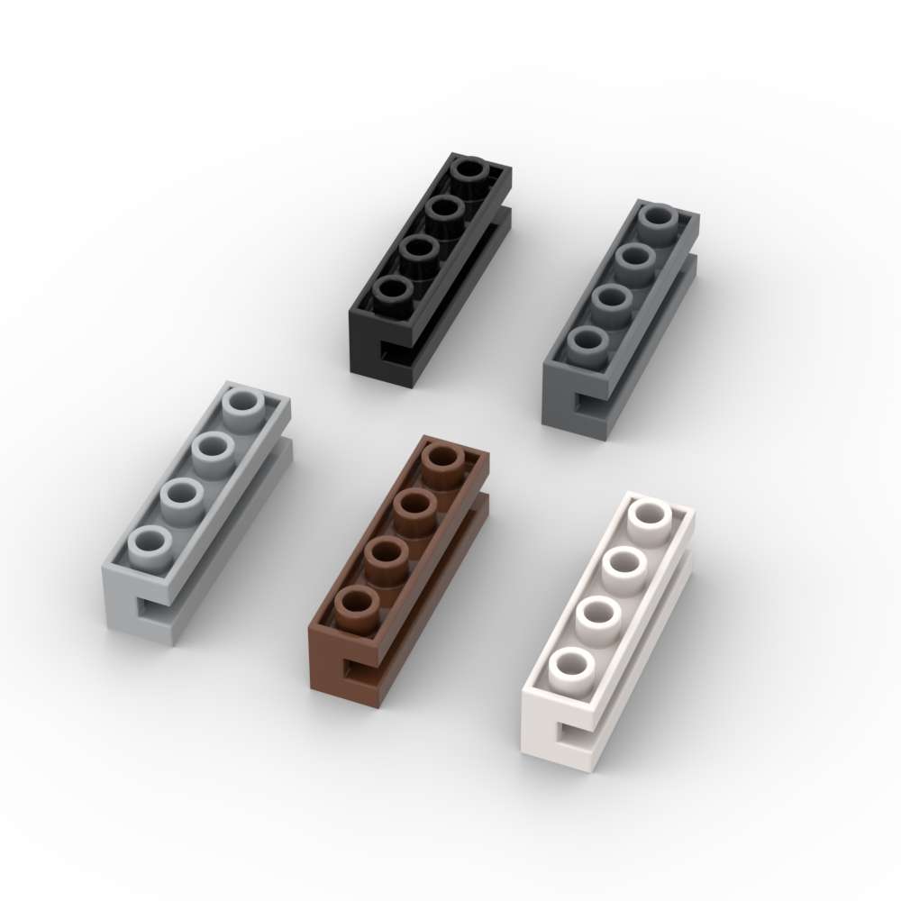 Kids Education Channel - MOC 10PCS 2653 Modified 1x4 With