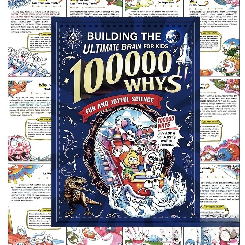 Hot Sale 100000 Whys Science E - Kids Education Picture ulasan dan harga