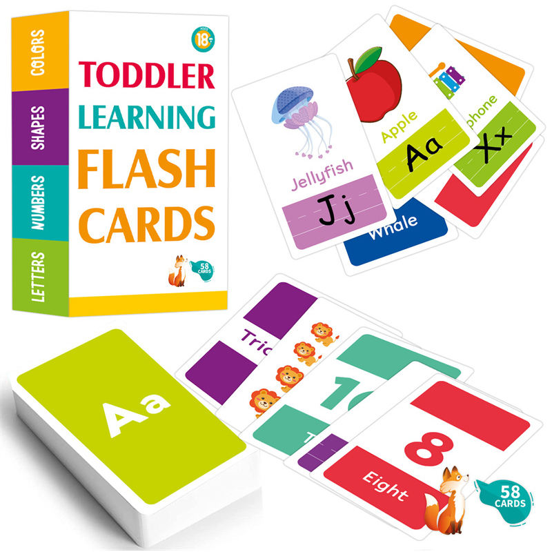 58PCS ABC Alphabet Flashcards  - Abc Kids Early Education ulasan dan harga