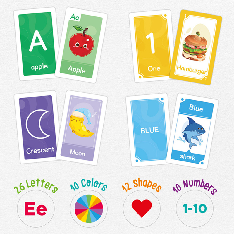 58PCS ABC Alphabet Flashcards  - Abc Kids Early Education ulasan dan harga