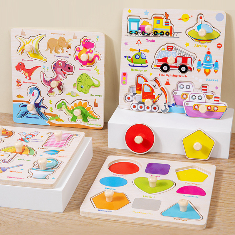 Montessori Wooden Puzzles Toys - Human Body Puzzle ulasan dan harga