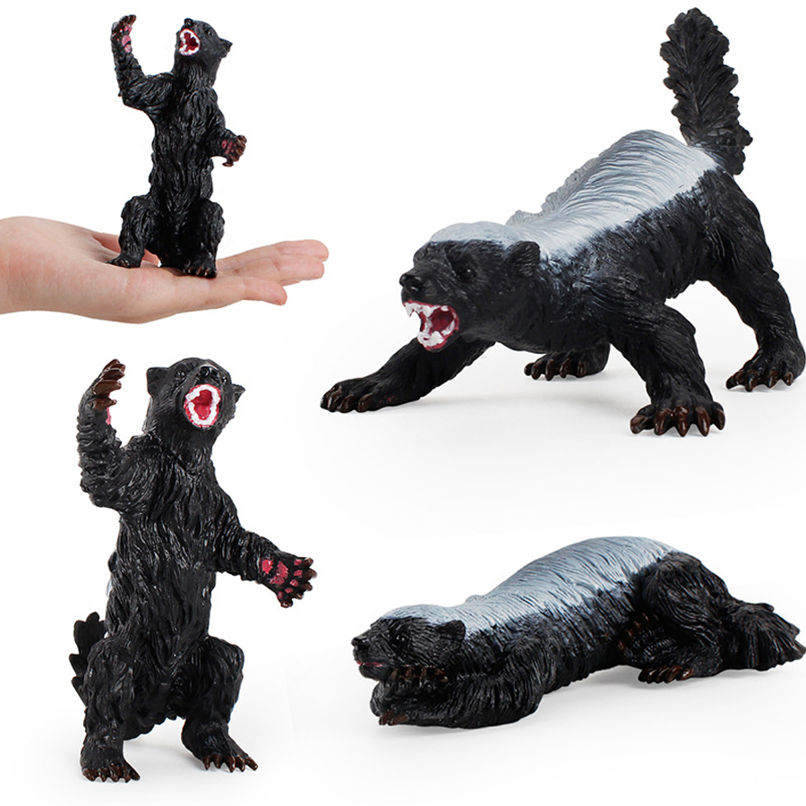 Realistic Honey Badger Model S - Kids Education Picture ulasan dan harga