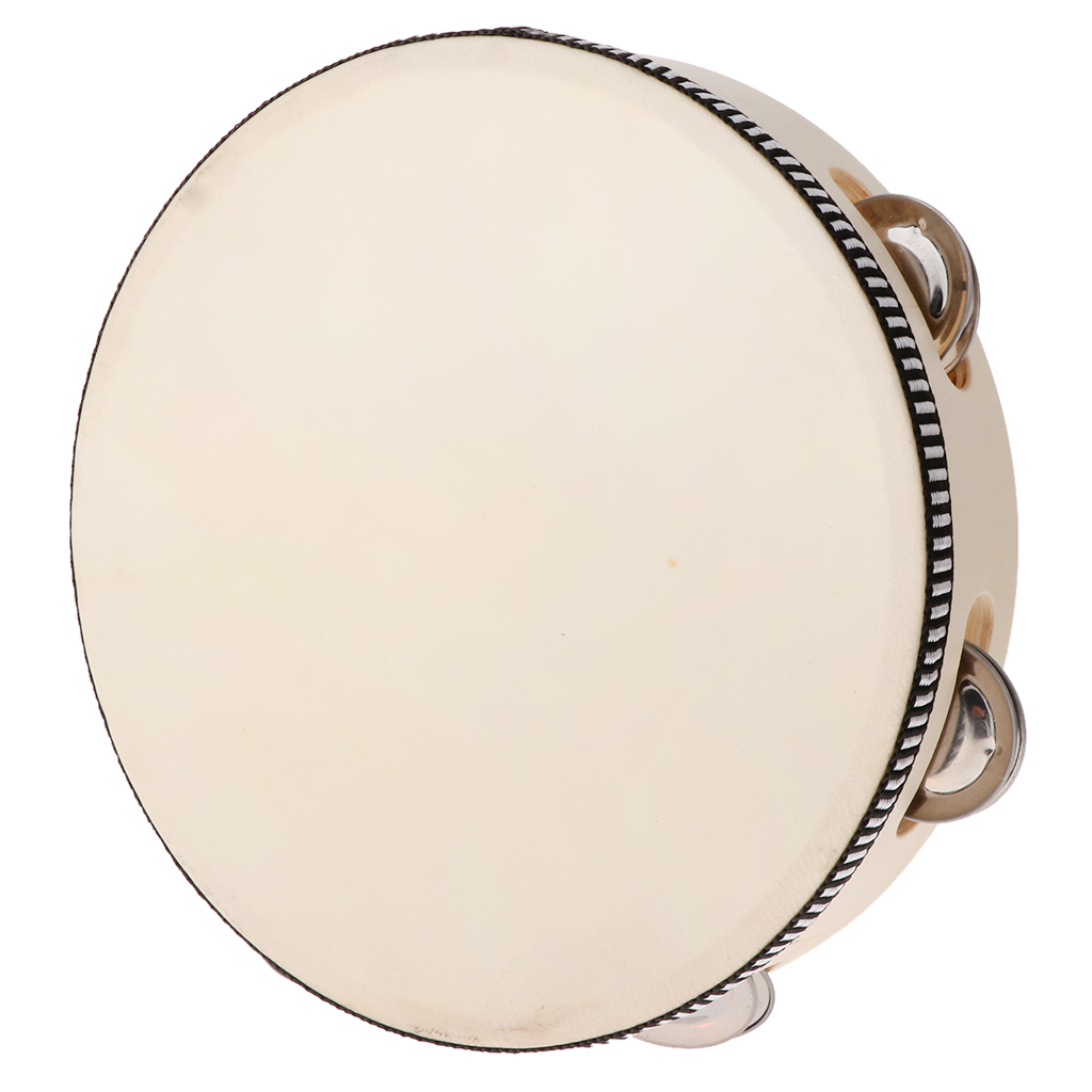 Wooden Musical Tambourine Beat - Kids Education Music ulasan dan harga