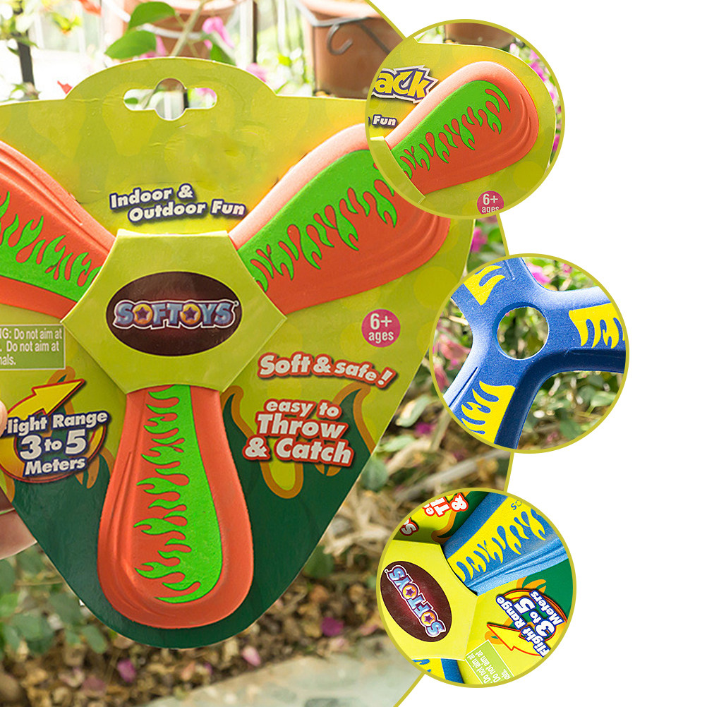 Colorful Eva Children Boomeran - Kids Education Recreation ulasan dan harga