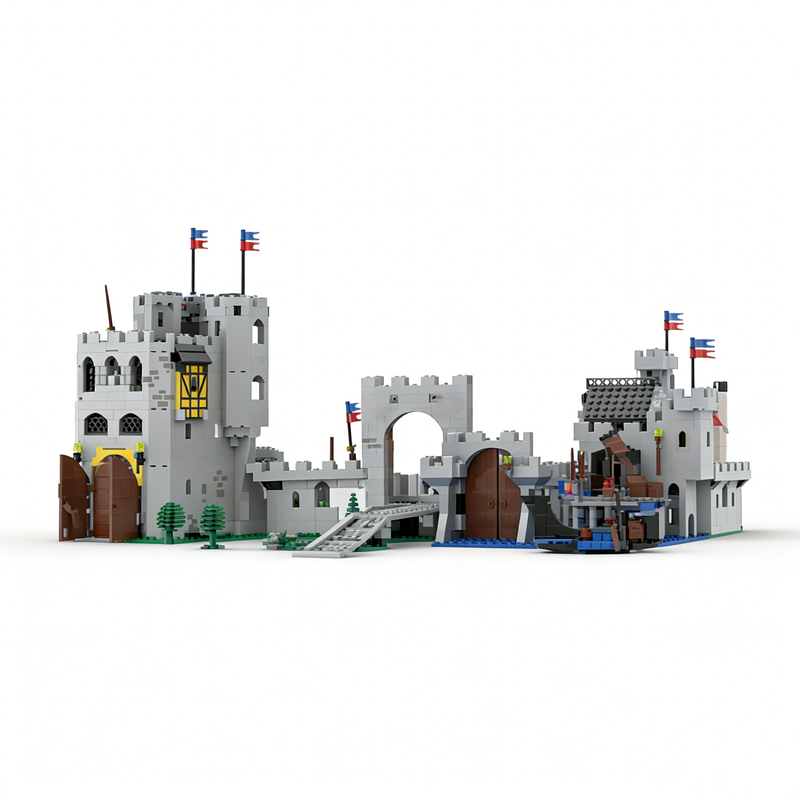 1534pcs MOC Castle Classic Lio - Kingdom Kids Education ulasan dan harga