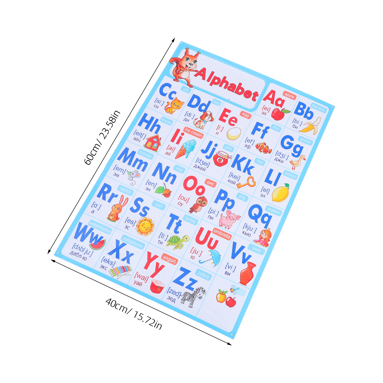 Abc Poster for Preschool Class - Abc Kids Early Education ulasan dan harga