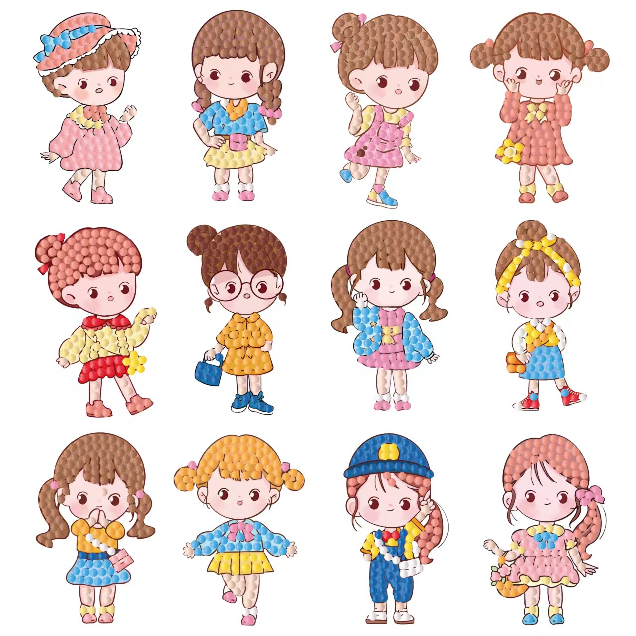 Cartoon Princess 5D Diamond St - Kingdom Kids Education ulasan dan harga