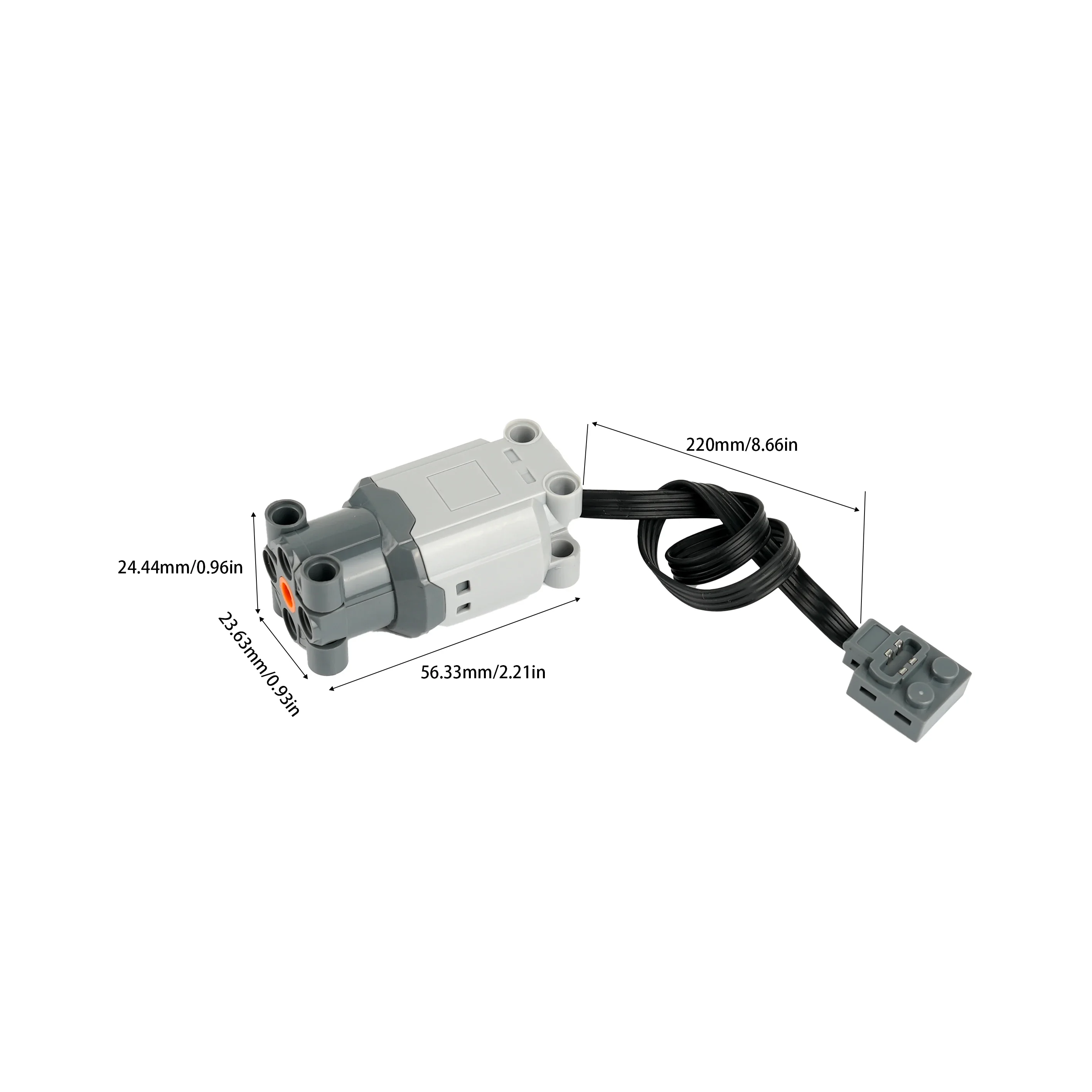 L/Servo Motor + 4-way Speed Co - Lego Set Technic ulasan dan harga