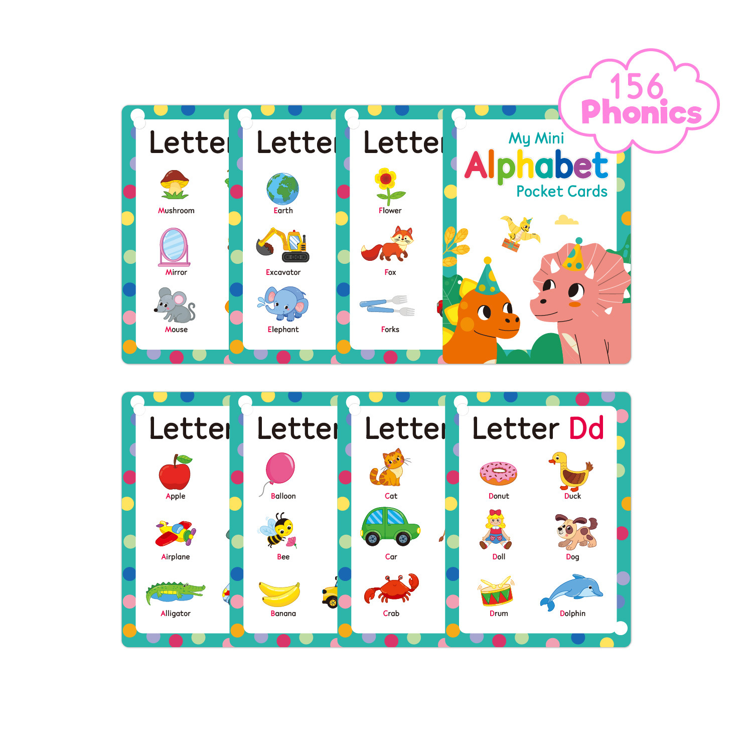 ABC Phonics Flash Cards for Ki - Abc Kids Early Education ulasan dan harga