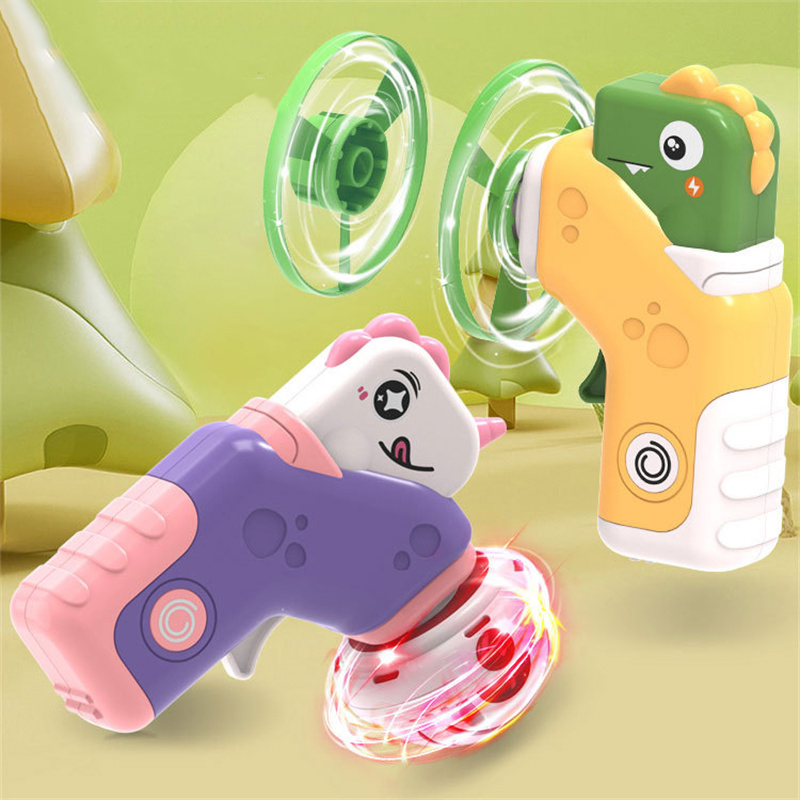 2 In1 Flying Disc Saucer Gyro  - Kids Educational Game 2 ulasan dan harga