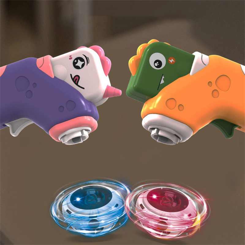 2 In1 Flying Disc Saucer Gyro  - Kids Educational Game 2 ulasan dan harga