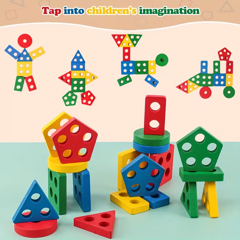 Montessori Wooden Games Baby T - Kids Educational Game 2 ulasan dan harga