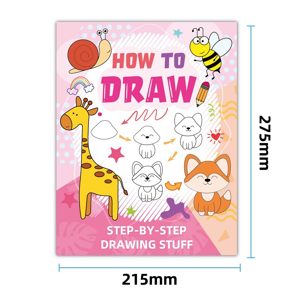 How To Draw Animal Cartoon Ske - Kids Education Drawing ulasan dan harga