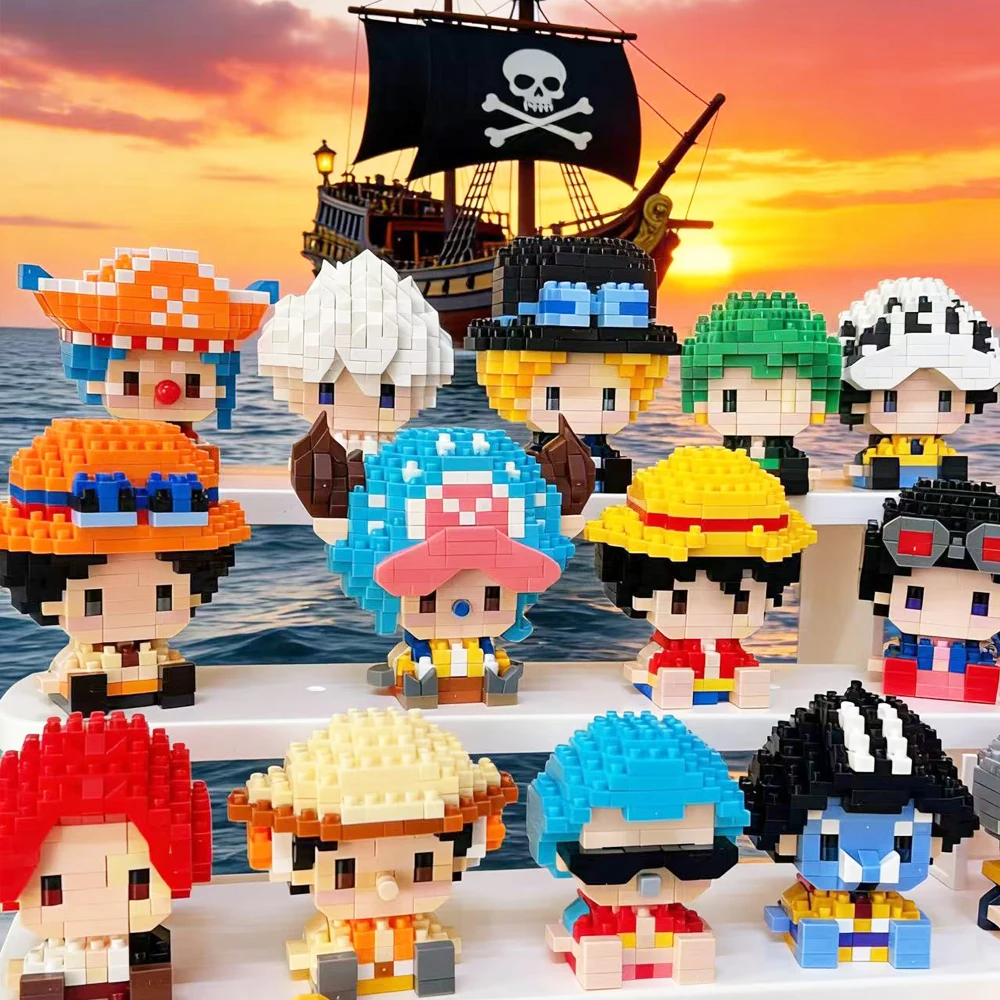 Anime Character Model Luffy 3D - Lego Set Technic ulasan dan harga
