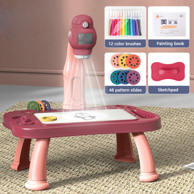 Smart Projector Kids Painting  - Kids Education Drawing ulasan dan harga