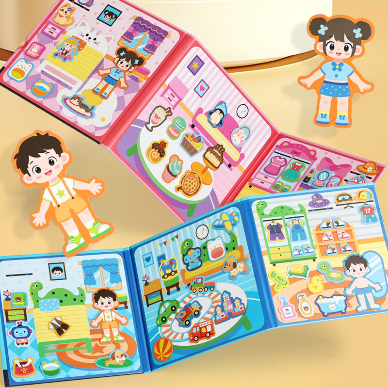 Montessori Boys Girls Dress Up - Human Body Puzzle ulasan dan harga