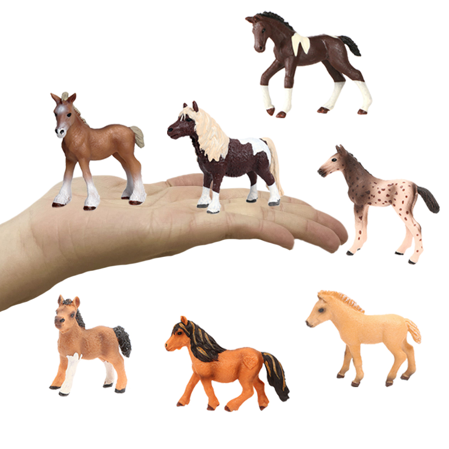 Horse Figurine Farm Animals Po - Kids Education Picture ulasan dan harga