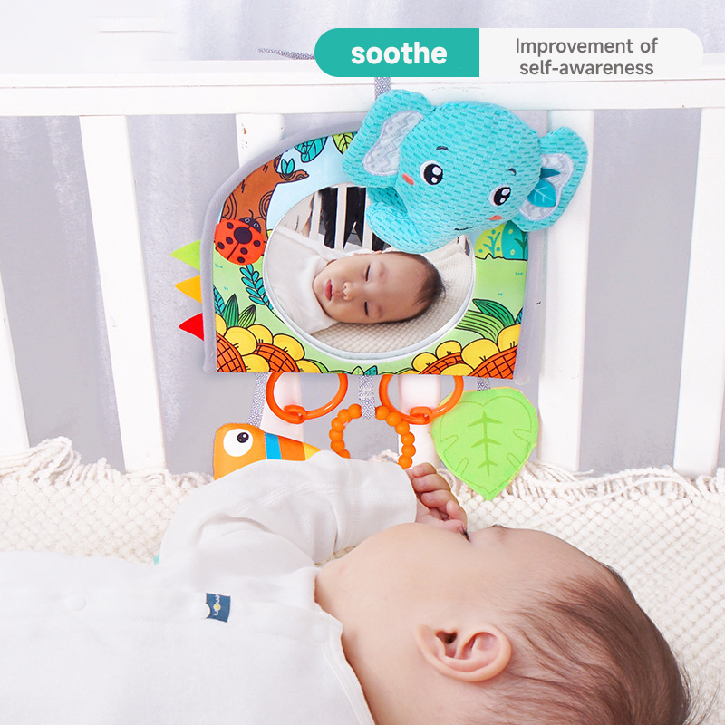 Baby Car Seat Mirror Toys Kids - Kids Education Music ulasan dan harga