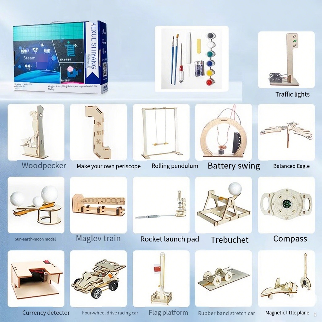 Wooden 3D Puzzle Laser Cut Nat - Kingdom Kids Education ulasan dan harga