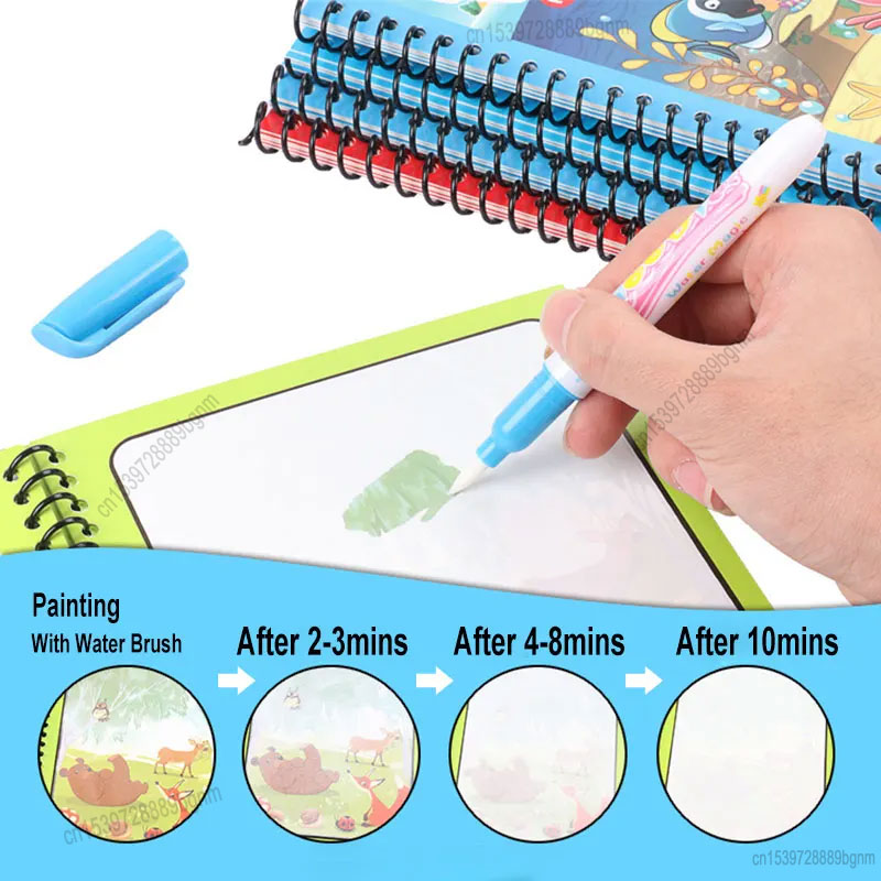 Cartoon Magic Water Painting C - Kids Education Drawing ulasan dan harga