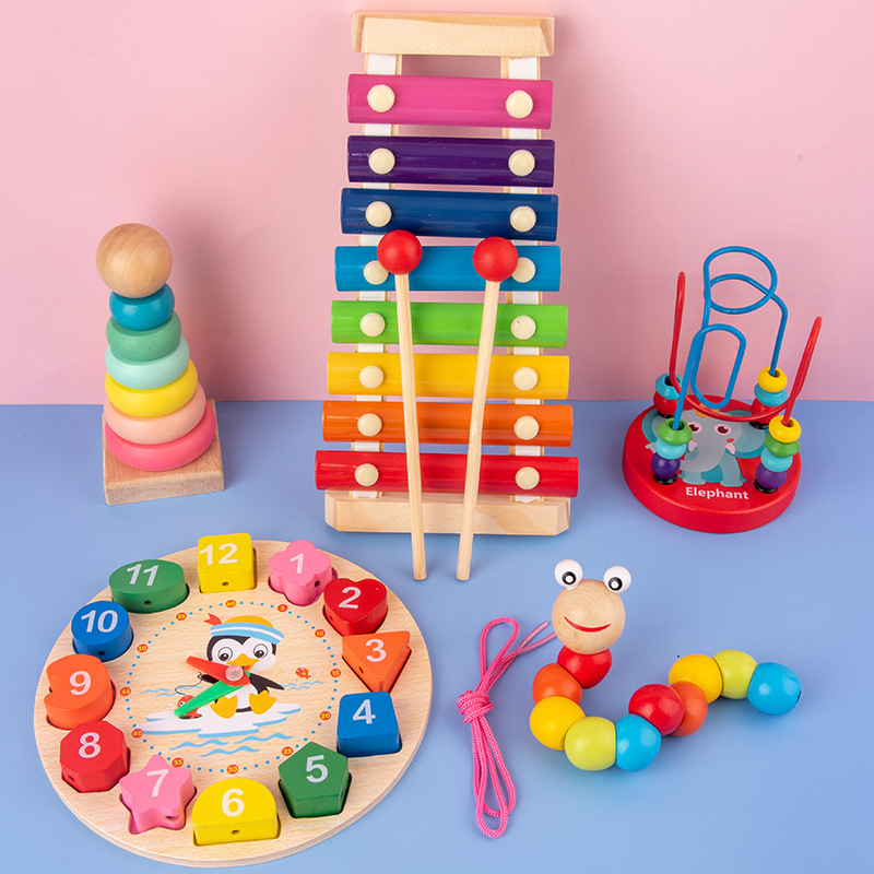 Montessori Baby Toys Kids 3D W - Kids Education Music ulasan dan harga