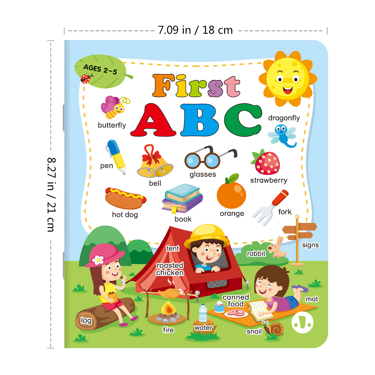 First ABC Alphabet Book for Ki - Abc Kids Early Education ulasan dan harga