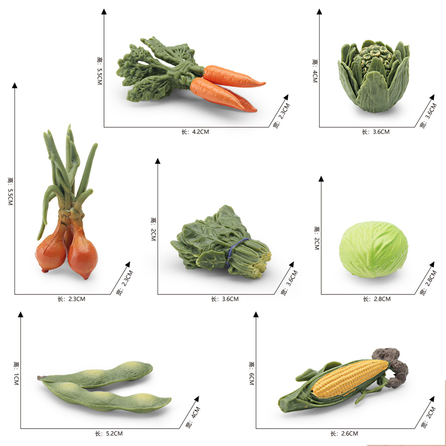 Realistic Vegetables Model Fig - Kids Education Picture ulasan dan harga