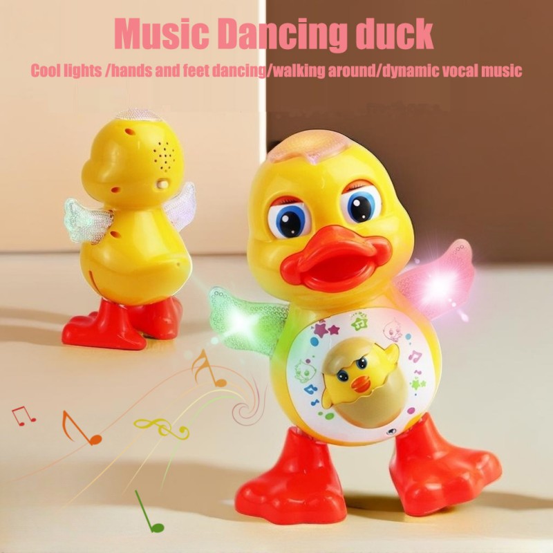 Electric Dancing Duck Toy Inte - Kids Education Music ulasan dan harga