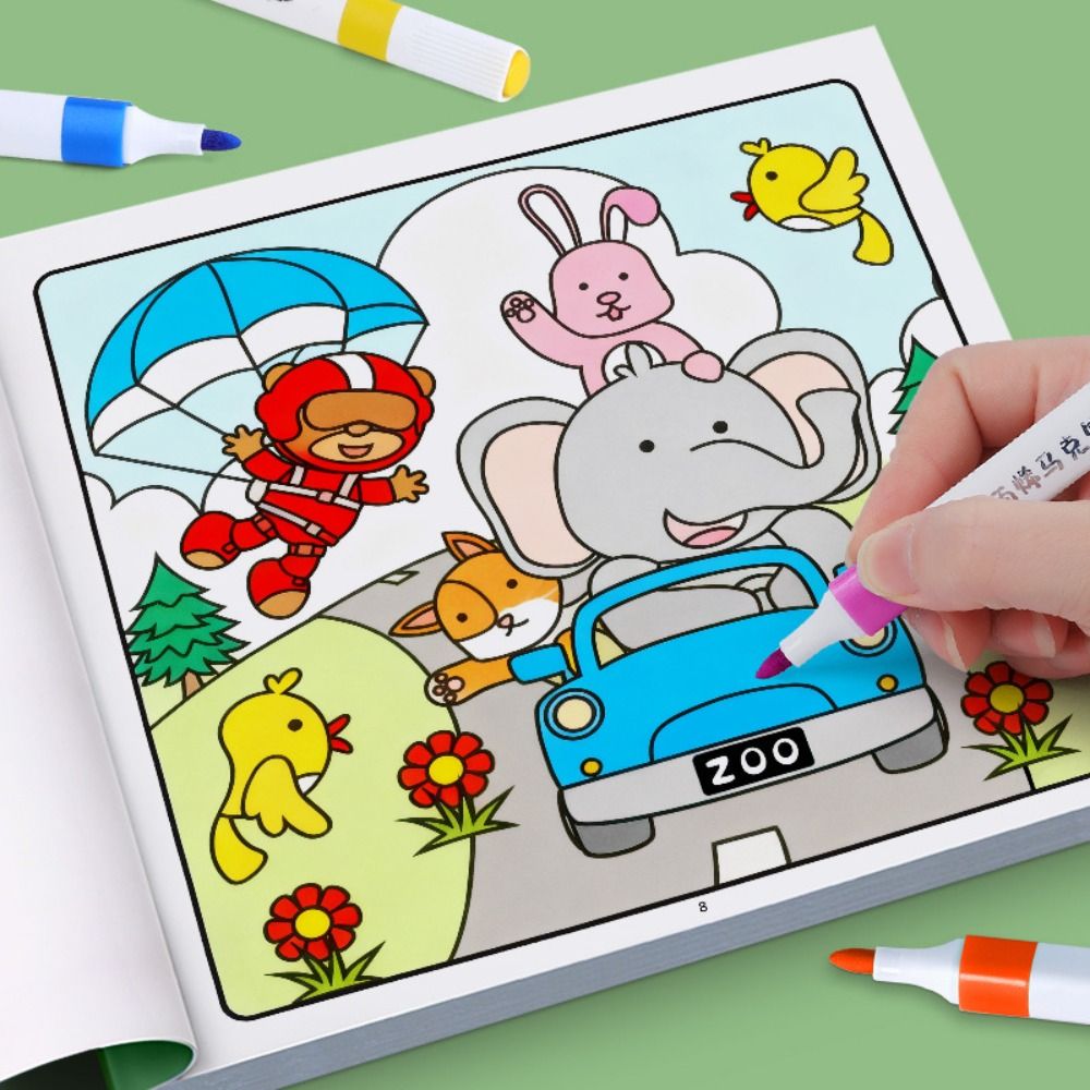 Creative DIY Coloring Book Edu - Kids Education Drawing ulasan dan harga