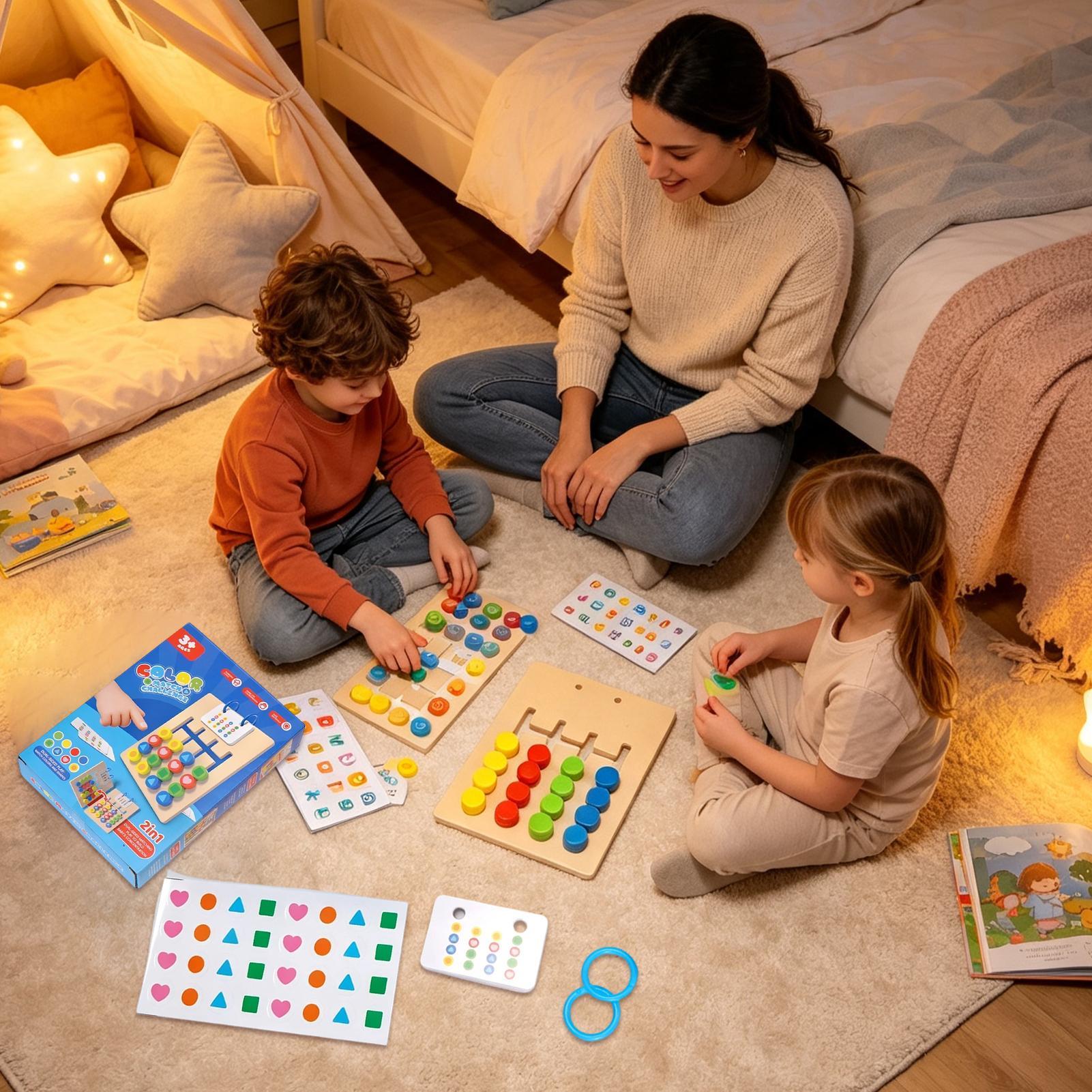 Spelling Games 2-in-1 Wooden E - Kids Educational Game 2 ulasan dan harga