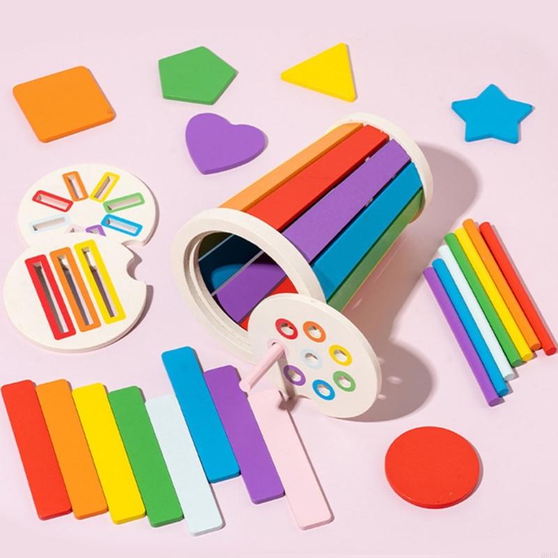 Educational Wooden Sorter Toy  - Kids Educational Game 2 ulasan dan harga