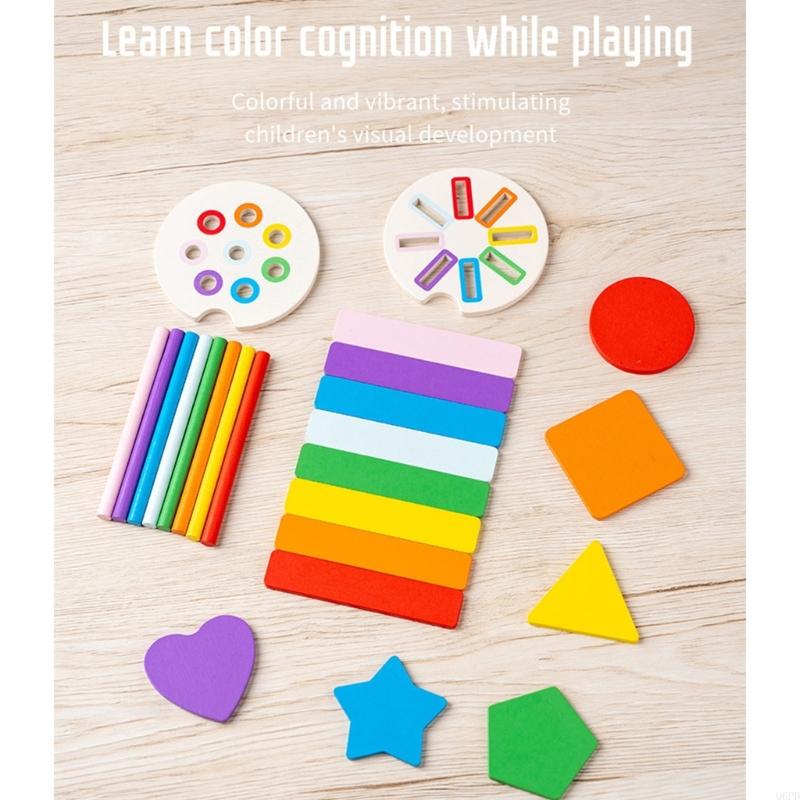 Educational Wooden Sorter Toy  - Kids Educational Game 2 ulasan dan harga