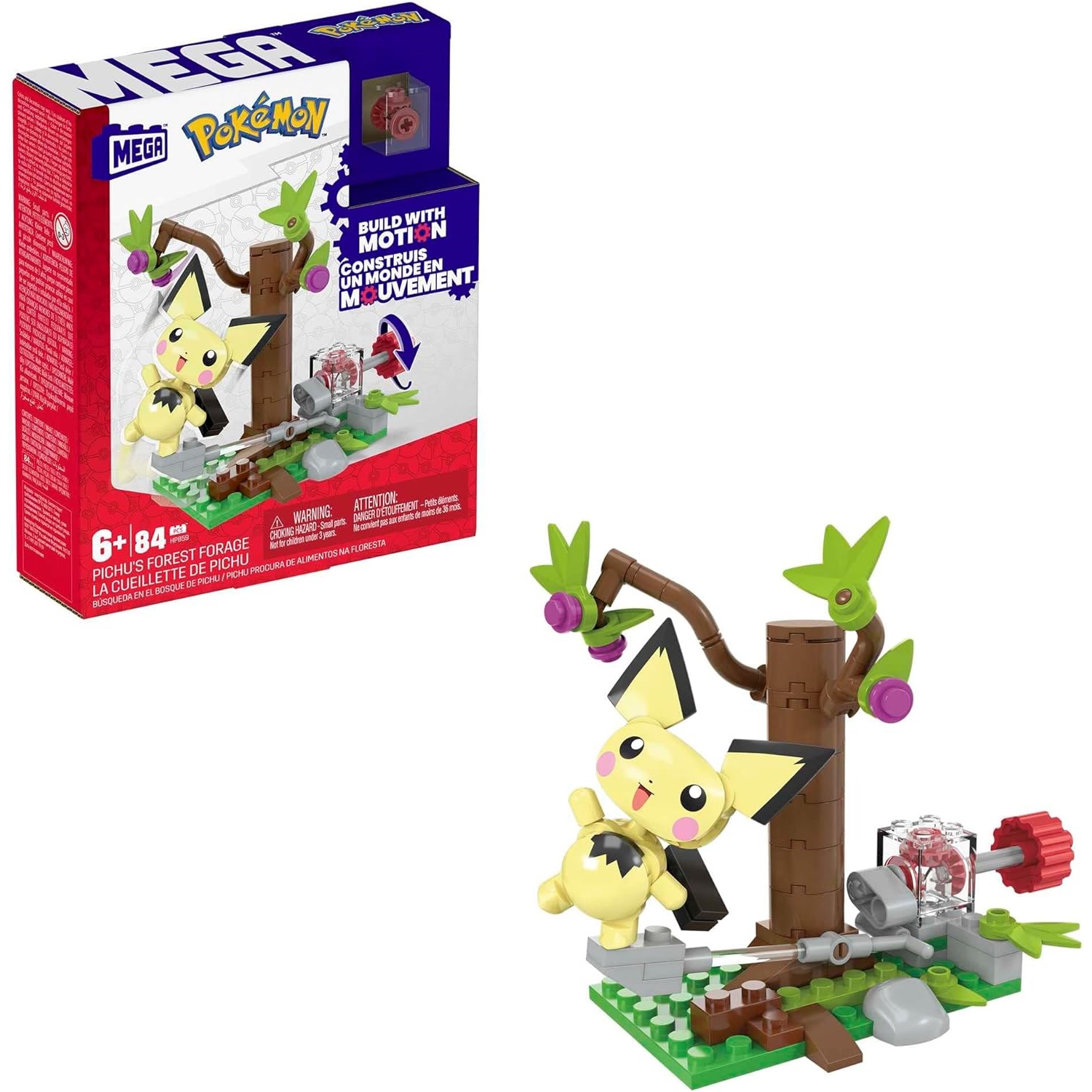 Mega Pokemon Quest in Pichu Fo - Lego Set Technic ulasan dan harga
