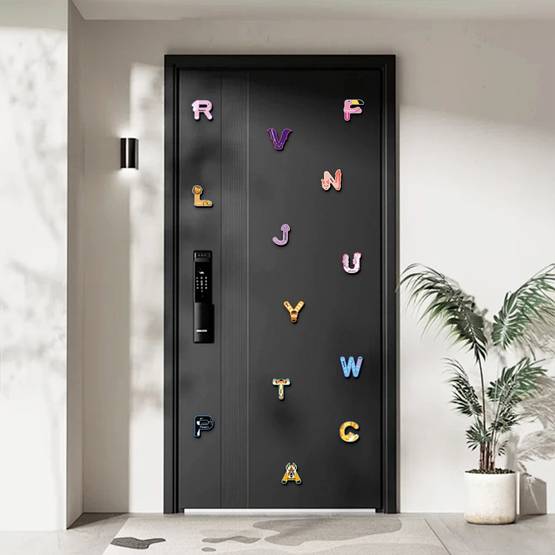 52Pcs Alphabet Magnetic Fridge - Abc Kids Early Education ulasan dan harga
