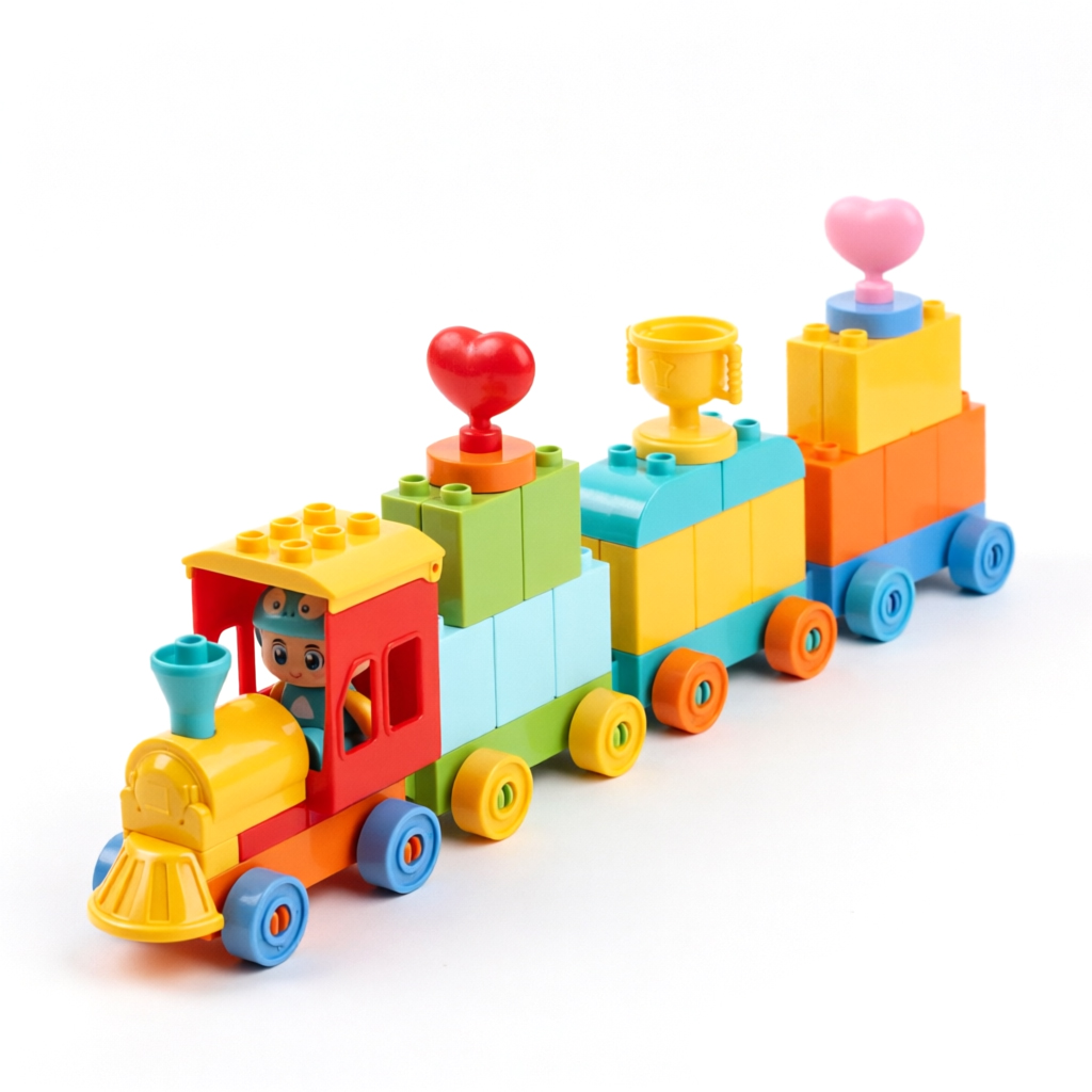 Big Particle Building Blocks T - Abc Kids Early Education ulasan dan harga