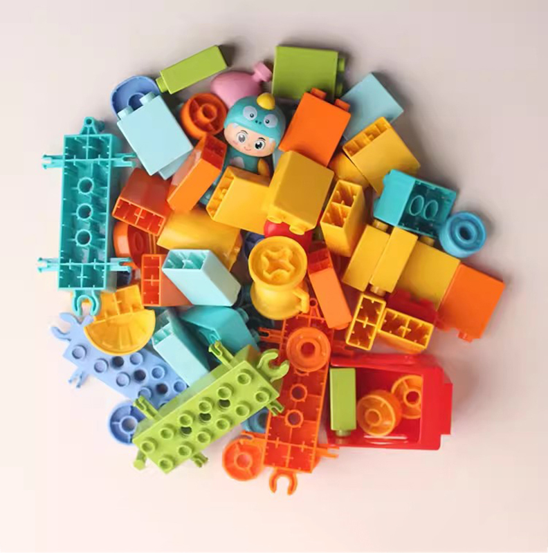Big Particle Building Blocks T - Abc Kids Early Education ulasan dan harga
