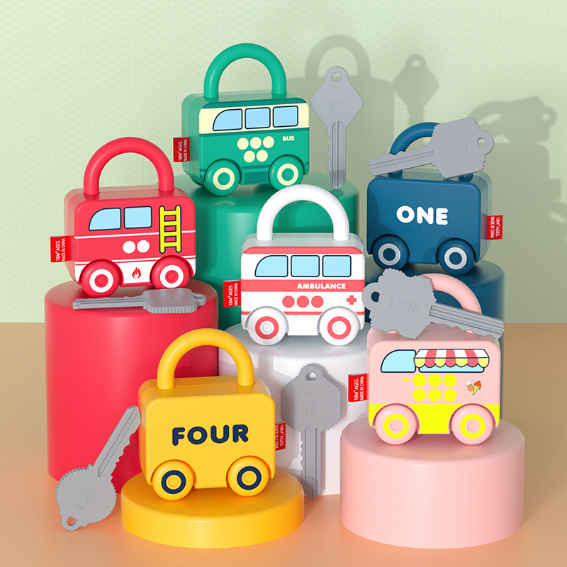 Baby Learning Lock with Key Ca - Kids Educational Game 2 ulasan dan harga