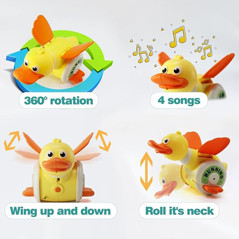 Kid Electric Rotating Duck Sim - Kids Education Music ulasan dan harga