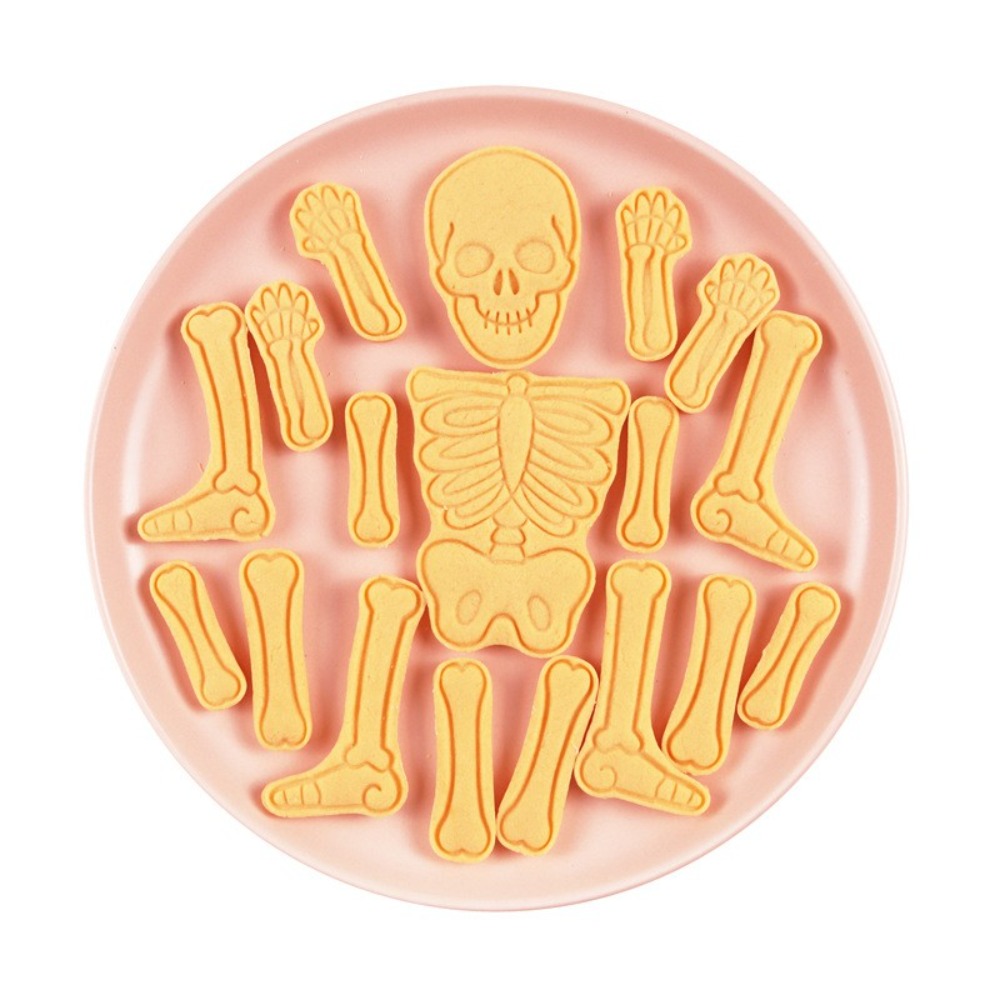 Halloween Puzzle Fondant Biscu - Human Body Puzzle ulasan dan harga