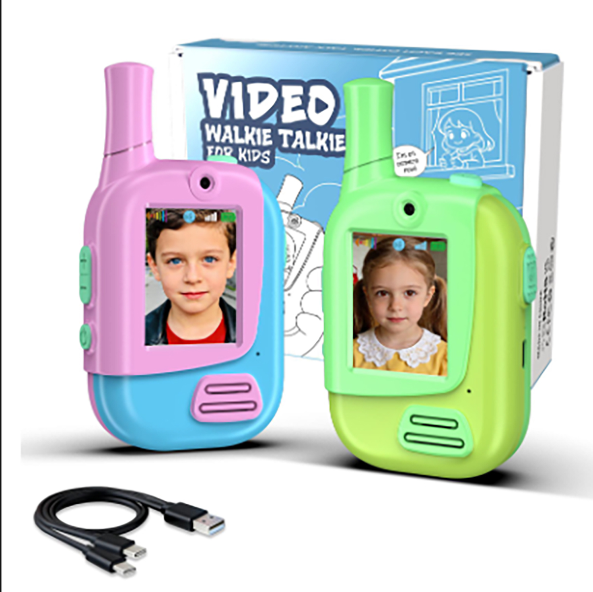 2 Pack Rechargeable Kids Video - Kids Educational Game 2 ulasan dan harga