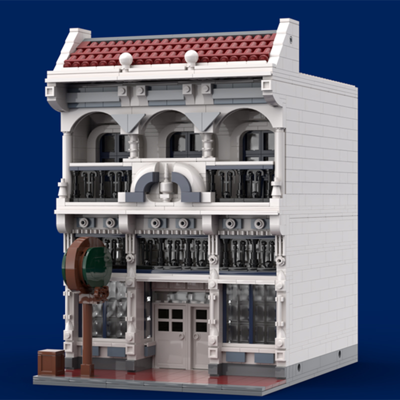1469pcs MOC Magic Kingdom Hall - Kingdom Kids Education ulasan dan harga